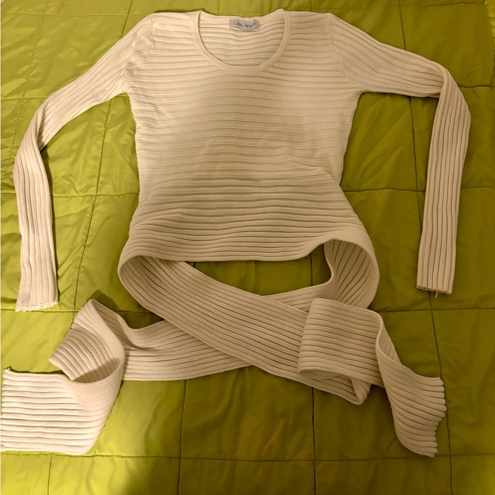 Wrap around Sweater